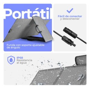 Panel solar portátil 110W - Imagen 6