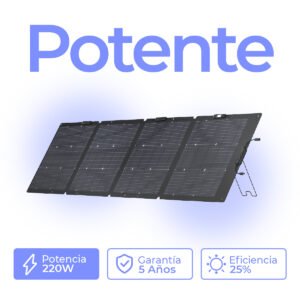 Panel solar portátil NextGen 220W Bifacial - Imagen 9