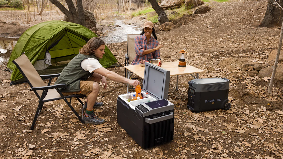 utilizar una estación de energía portátil en campings