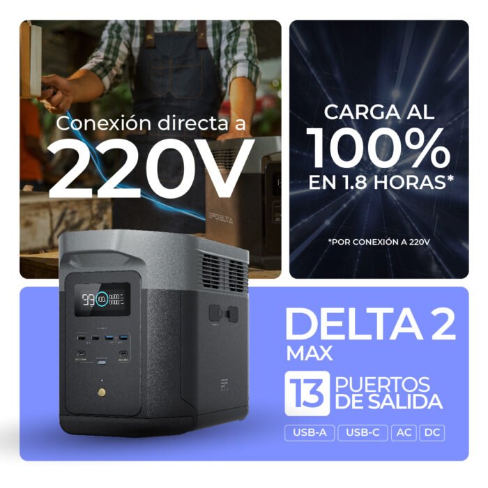 Estación de energía Delta 2 Max - Imagen 8