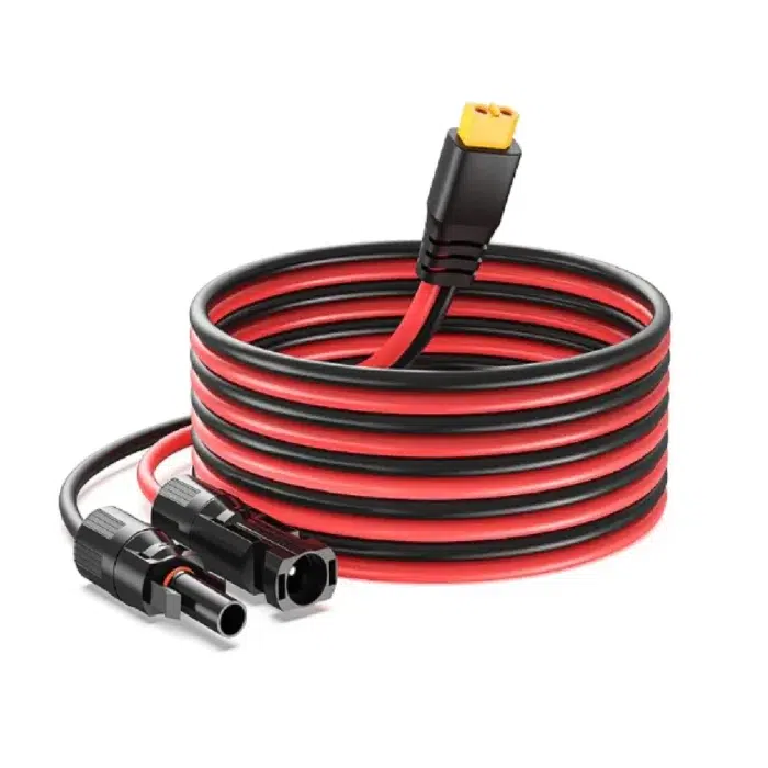 CABLE EXTENSOR PARA PANEL SOLAR ECOFLOW MC4 A XT60 5M - Imagen 2
