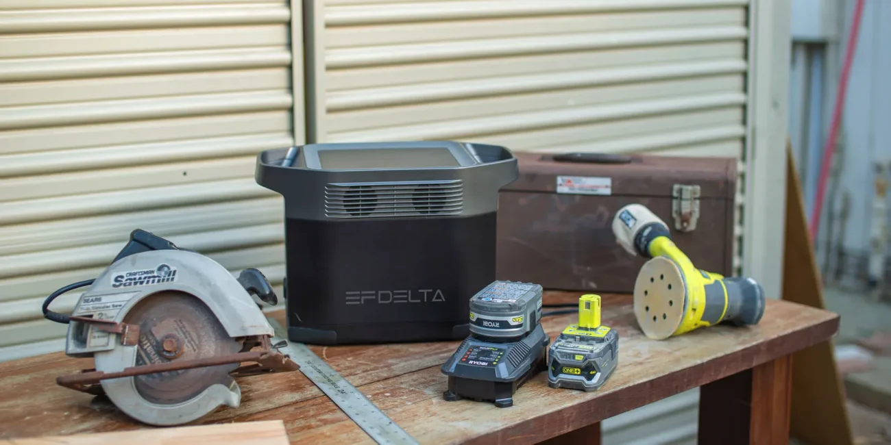 Herramientas que se pueden utilizar con una estación de energía o carga portátil