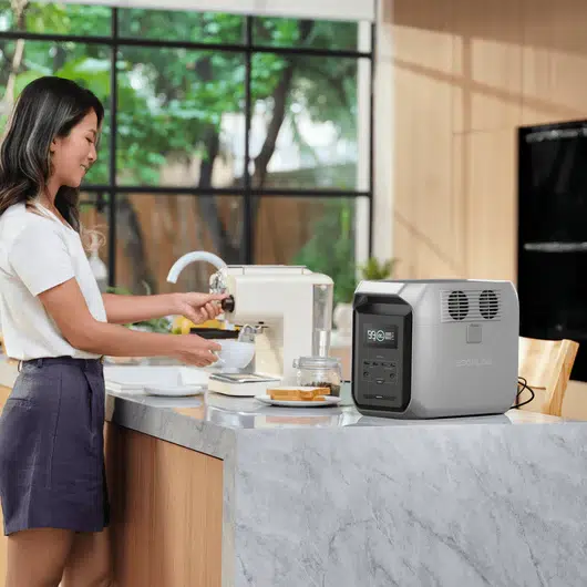 EcoFlow DELTA 3 1500 puede alimentar hasta el 99% de tus electrodomésticos.