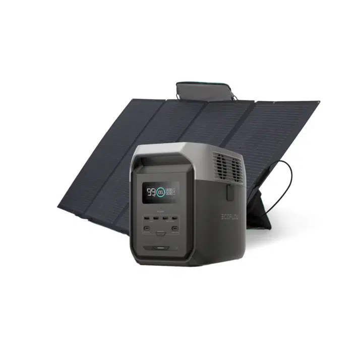EcoFlow DELTA 3 1500 +  PANEL SOLAR 400W - Imagen 1