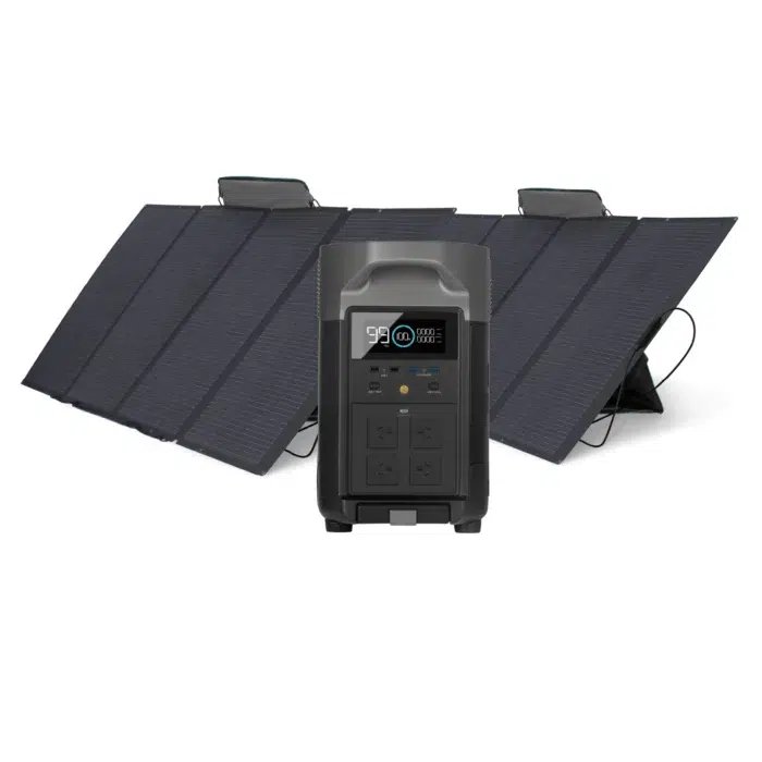 EcoFlow DELTA PRO + PANEL SOLAR 400W x 2 - Imagen 1
