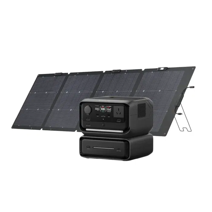 EcoFlow RIVER 3 MAX + PANEL SOLAR 220W EcoFlow RIVER 3 MAX + PANEL SOLAR 220W - Imagen 1