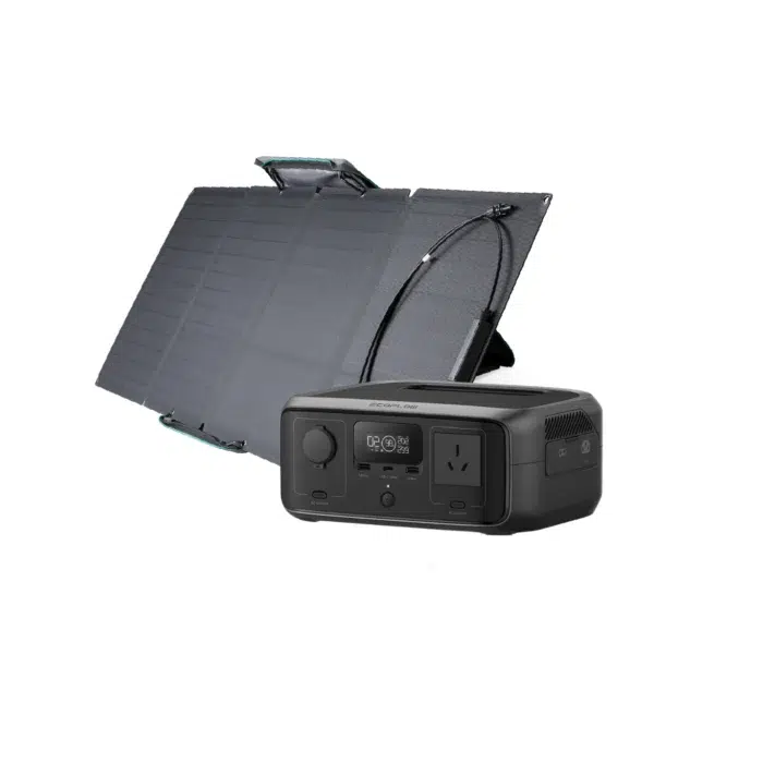 EcoFlow RIVER 3 UPS + PANEL SOLAR 110W@200x EcoFlow RIVER 3 UPS + PANEL SOLAR 110W - Imagen 1