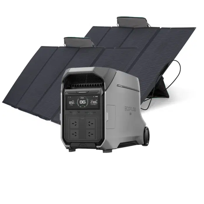 EcoFlow DELTA 3 PRO +  PANEL SOLAR 400W x 2 - Imagen 1