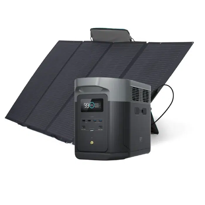 EcoFlow DELTA 2 MAX +  PANEL SOLAR 400W - Imagen 1